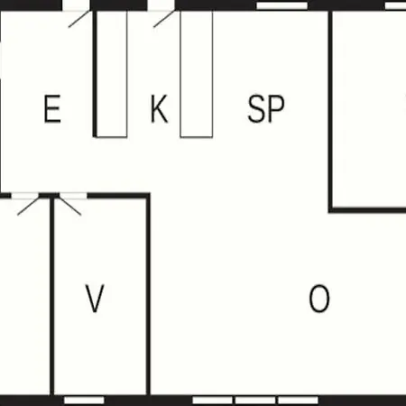 بيت للعطل 6 Person In L Kken Løkken